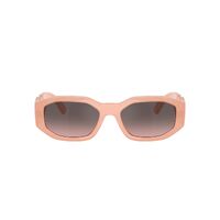 Versace VE4361 539258-53 Nude Opal / Pink Grey Gradient w Silver Mirror Lenses