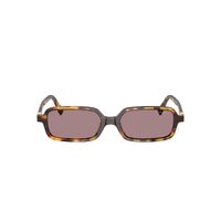 Miu Miu MU11ZS 14L20I-53 Havana Honey / Light Purple Brown Lenses