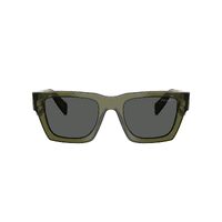 Prada PRA06S 25A40L-50 Transparent Military / Dark Grey Lenses