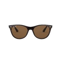 Ray-Ban RB2185 902/57-55 Wayfarer II Spotted Havana / Brown B-15 Polarised Lenses