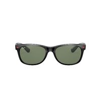 Ray-Ban RB2132M F60131-55 New Wayfarer Scuderia Ferrari Collection Black / Green Classic G-15 Lenses