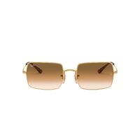 Ray-Ban RB1969 914751-54 Rectangle Gold / Light Brown Gradient Lenses