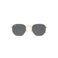 Ray-Ban RB3548N 001/R5-51 Hexagonal Gold / Blue Lenses