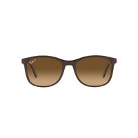 Ray-Ban RB4374 6600M2-56 Brown On Grey / Brown Gradient Polarised Lenses