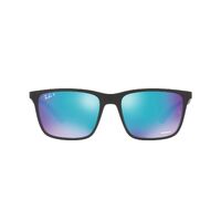 Ray-Ban RB4385 601SA1-58 Black / Green Blue Mirror Chromance Polarised Lenses