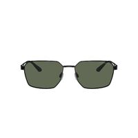 Emporio Armani EA2140 300171-57 Matte Black / Dark Green Lenses