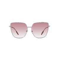 Burberry Alexis BE3143 10058D-61 Silver / Clear Pink Gradient Lenses