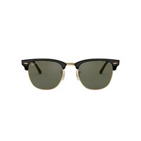 Ray-Ban RB3016 901/58-55 Clubmaster Black On Gold / Green Polarised Lenses