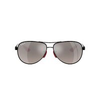 Ray-Ban RB8331M F0095J-61 Scuderia Ferrari Collection Black / Grey Mirror Chromance Polarised Lenses