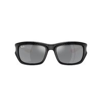 Ray-Ban RB4405M F6016G-59 Scuderia Ferrari Collection Black On Red / Silver Mirror Lenses