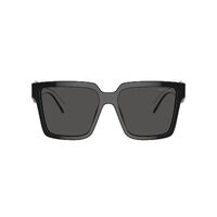 Prada PR24ZSF 1AB5S0-57 Black / Dark Grey Lenses