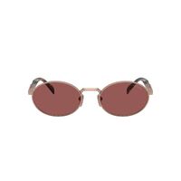 Prada PR65ZS SVF08S-55 Pink Gold / Dark Violet Lenses