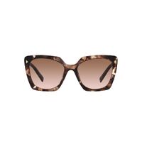 Prada PR23ZSF 07R0A6-55 Havana / Brown Gradient Lenses