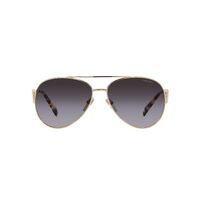 Prada PR73ZS ZVN5D1-61 Pale Gold / Grey Gradient Lenses