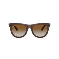 Ray-Ban RBR0502S 6709CB-53 Wayfarer Reverse Transparent Brown / Brown Gradient Lenses