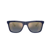 Ray-Ban RB4413M F688J0-57 Scuderia Ferrari Collection Blue / Blue Gold Mirror Chromance Polarised Lenses