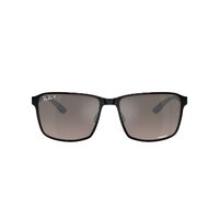 Ray-Ban RB3721CH 186/5J-59 Black On Black / Grey Chromance Polarised Lenses