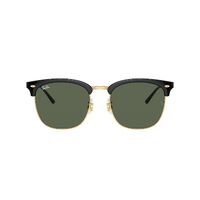 Ray-Ban RB4418D 601/31-56 Black On Gold / Dark Green Lenses