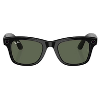 Ray-Ban Wearable x Meta Wayfarer RW4006 601/71-50 Black / Green Lenses