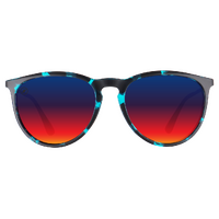 Blenders North Park JBW DL 54 Crazy Daisy Crystal Teal and Black Tortoise / Black and Red Mirror Polarised Lenses