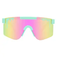 Pit Viper The Oral Exam Narrow Turquoise / Pink Mirror Polarised Lenses