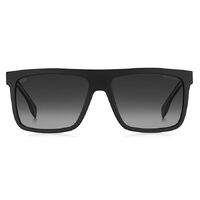 Hugo Boss BOSS 1440/S 003 WJ 59 Matte Black / Grey Gradient Polarised Lenses