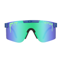 Pit Viper The Leonardo Blue w Teal Splatter / Blue Teal Revo Polarised Lenses