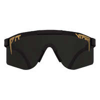 Pit Viper The Exec Double Wide Black / Smoke Lenses