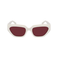 Calvin Klein Jeans CKJ23652S 100-54 Ivory / Solid Burgundy Lenses