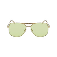 Lacoste L239S 714-58 Gold / Solid Green Lenses