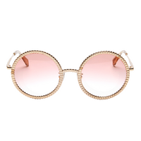 Lacoste L252S 712-58 Light Gold / Pink Gradient Lenses