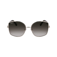 Ferragamo SF304S 750-58 Gold w Khaki / Grey Gradient Lenses