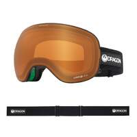 Dragon Goggles X2 DRG40454 013-77 Icon Green / Green Ion Luma Lens & Amber Luma Lens