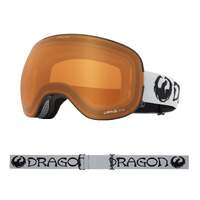 Dragon Goggles X2 DRG40454 051-77 Classic Grey / Gold Ion Luma Lens & Amber Luma Lens