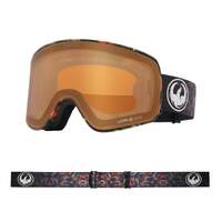 Dragon Goggles NFX2 DRG40458 028-60 Fire Leaf / Dark Smoke Luma Lens & Amber Luma Lens