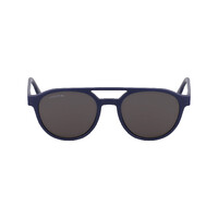 Lacoste L6008S 424-53 Matte Blue / Solid Smoke Lenses