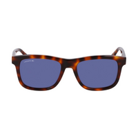 Lacoste L6014S 214-55 Havana / Solid Blue Lenses