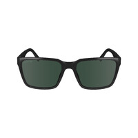 Lacoste L6011S 001-56 Black / Solid Green Lenses