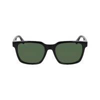 Lacoste L6028S 001-54 Black / Solid Green Lenses