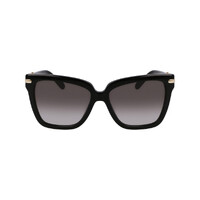 Ferragamo SF1085SN 011-57 Black & Gold / Grey Gradient Lenses