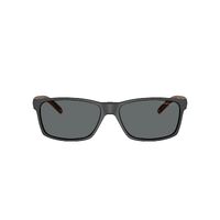 Arnette Slickster AN4185 227381-59 Black Rubber / Dark Grey Polarised Lenses