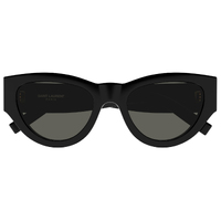 Saint Laurent SLM94F 001 Black / Grey Lenses