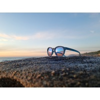 Mako Oceans 9616 M60 G1HR6 Transluscent Matte Blue / Brown Blue Mirror Polarised Lenses