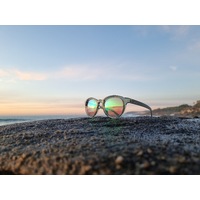 Mako Oceans 9616 M90 G2H5 Crystal Grey / Rose Green Mirror Polarised Lenses