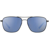 Serengeti Spello 8797 Matte Black & Blue / 555nm Blue Polarised Photochromic Lenses