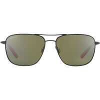 Serengeti Spello 8796 Shiny Black & Red / 555nm Polarised Photochromic Lenses