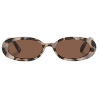 Le Specs Outta Love LSP2202446 Cookie Tortoise / Smokey Brown Lenses