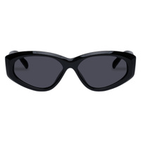 Le Specs Under Wraps LSP2352222 Black / Smoke Lenses