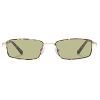 Le Specs Bizarro LSP2352229 Bright Gold w Tortoise / Olive Lenses