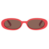 Le Specs Outta Love LSP2452316 Electric Orange / Brown Lenses